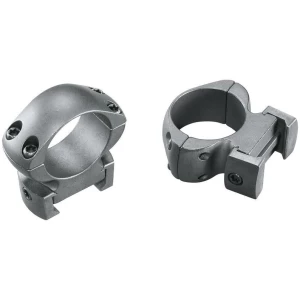 Weaver Grand Slam 1-inch high steel top mount scope rings, matte finish, windage adjustable