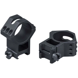 Weaver Mounts 99686 34mm six-hole Picatinny scope rings matte black