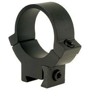 Warne Maxima 722M 1-inch rimfire scope rings high matte black for 3/8 and 11mm dovetails