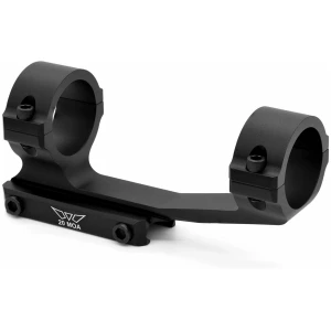Warne Vapor V4011M 1-inch one-piece MSR scope mount, 20 MOA, matte black
