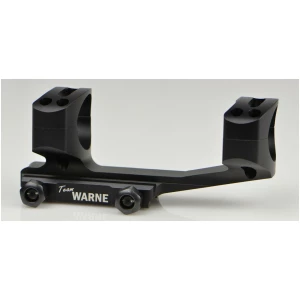 Warne X-SKEL Gen 2 extended skeletonized 1-inch MSR mount in matte black