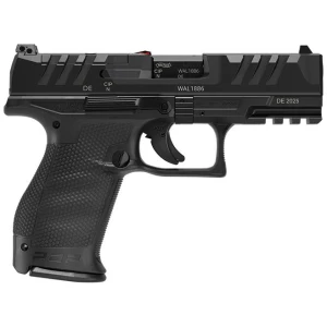 Walther PDP Compact 9mm 4-inch black CA-compliant pistol, left view