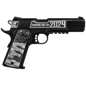 Walther Hammerli Forge H1 Trump 2024 .22 LR 5-inch barrel black finish engraved