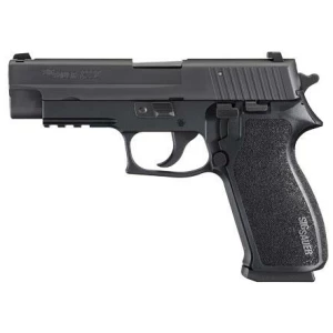 Sig Sauer P220 .45 ACP 4.4in Nitron black pistol with SigLite night sights and two magazines