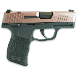 Sig Sauer P365-380 Exclusive Rose Sparkle Slide 380 Auto 3.1 inch barrel black
