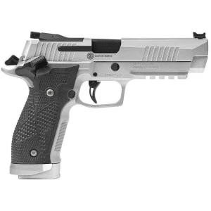 Sig Sauer P226 XFive STAS 9mm 5.0in stainless pistol side view