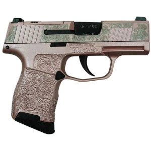 Sig Sauer P365 Guns & Roses Rose Gold optic ready 9mm with X-RAY3 sights and two 10rd magazines