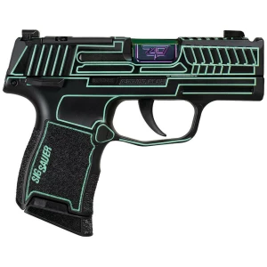 Sig Sauer P365 Outlander Blue Laser 9mm 3.1in handgun with X-RAY3 sights