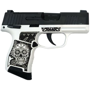 Sig Sauer P365 Sugar Skull optic-ready 9mm handgun with X-RAY3 sights