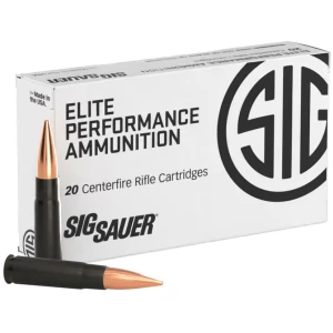 Sig Sauer Elite SBR .300 Blackout 120gr ammunition box, 20 rounds