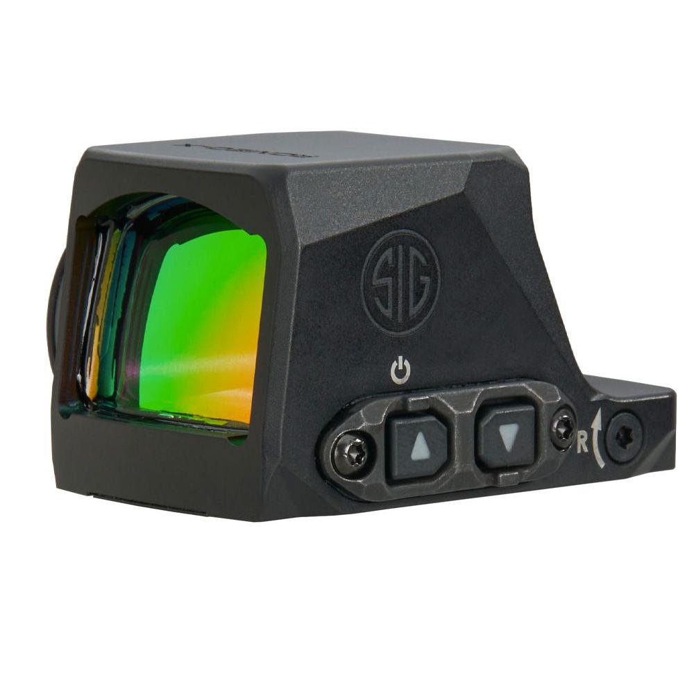 Sig Sauer ROMEO-X Compact enclosed 6 MOA red dot sight, black, 1x24mm