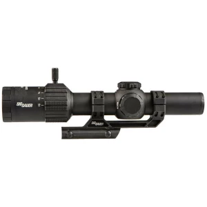 SIG SAUER TANGO MSR 1-6x24 30mm LPVO scope with illuminated MSR BDC6 reticle in black