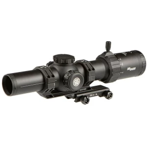 Sig Sauer Tango-MSR 1-10x26 34mm FFP riflescope in black with mount