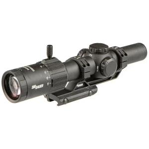 Sig Sauer Tango-MSR 1-6x24mm LPVO scope in black with illuminated MSR BDC6 reticle