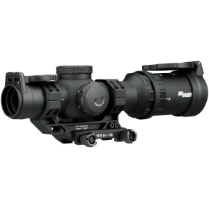 Sig Sauer Tango-MSR Compact 1-6x24 scope with Romeo1 red dot, 30mm tube, matte black finish