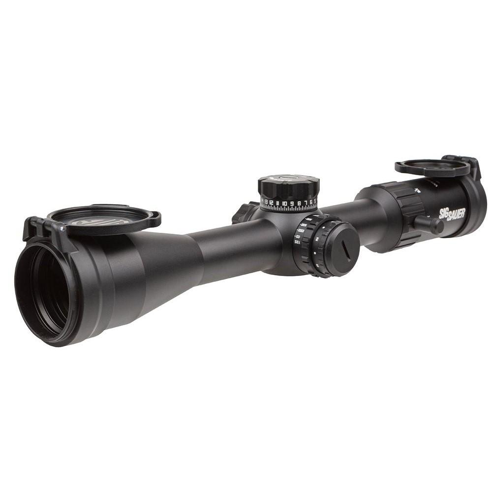 Sig Sauer Whiskey4 4-16x44 30mm FFP riflescope side view black