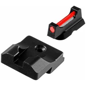 Truglo Fiber Optic Pro Sight Set Red Front Black Back for Sig X5