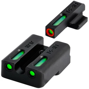 Truglo TFX Pro Handgun Sights for Canik TP9 Set Green with Orange Front Green Rear