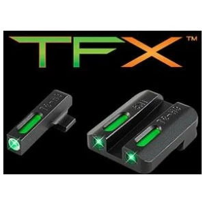 Truglo TFX Tritium/Fiber-Optic Day/Night Sight Set Steyr Mannlicher M-A1 C-A1 S-A1 L-A1 White Outline Front/Rear Green