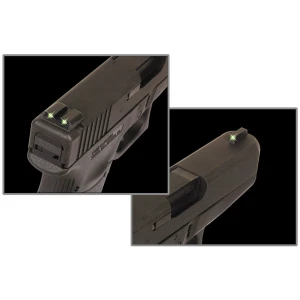 Truglo Tritium Night Sights For Glock 42/43/43x/48 Front Green Rear Green