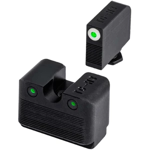 Truglo Tritium Pro Night Sights for Glock M.O.S. 17 19 22 23 24 26 27 33 34 35 38 39 Front Outline White Rear Green
