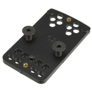 TruGlo TGTG8950M2 pistol red dot sight mount, Trijicon RMR, black nitride