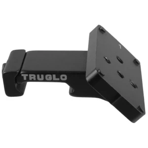 Truglo 45 Degree Offset Red Dot Mount in black for Picatinny and Weaver rails