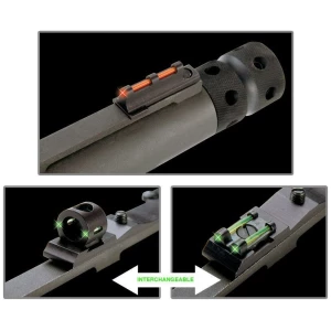Truglo Tru-Bead Turkey Universal Sight Set Rear Ghost Ring & Notched Rear Sight