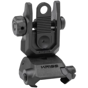KRISS USA REAR FLIP-UP SIGHT BLK POLY