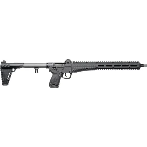 Keltec SUB-2000 Gen3 9mm carbine folded and unfolded with Picatinny rail