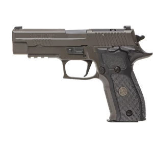 SIG Sauer P226 Legion 9mm 4.40in Optic-Ready pistol in Legion Gray with black G-10 grips