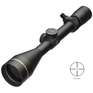 Leupold VX-3HD 3.5-10x50mm rifle scope with 1-inch tube and Duplex reticle, matte black