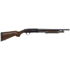 Mossberg 500 Retrograde 12 gauge shotgun 18.5 inch blued barrel walnut stock corncob forend