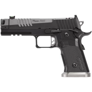 Sig Sauer P211-GTO 9mm 4.4in compensated pistol in black with G10 grips