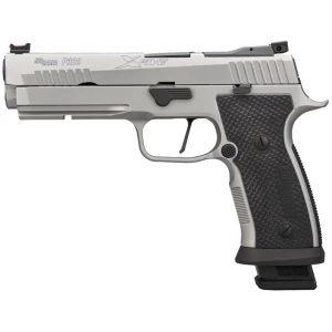 Sig Sauer P320 XFIVE SXG 9mm 5-inch stainless steel frame pistol with G10 LOK grip panels