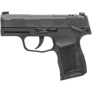 Sig Sauer P365 MS 3.1 inch 9mm California-compliant pistol with XRAY3 sights and two 10-round magazines, black