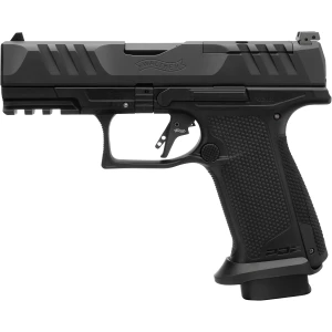 Walther PDP Pro F‑Series 9mm pistol, black, 4.1-inch barrel, optics-ready slide