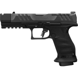 Walther PDP PRO-X PMM Compact 9mm pistol left-side view black optics-ready