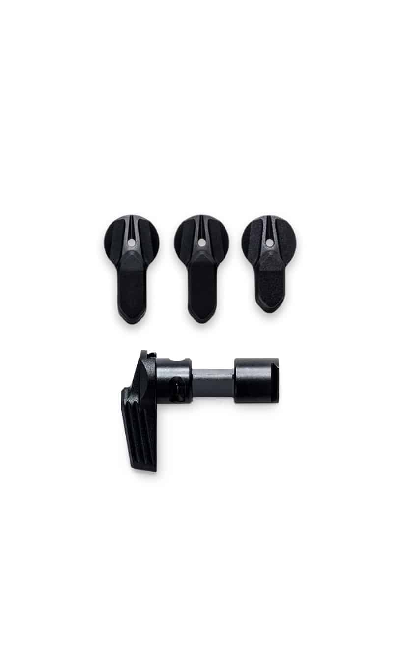 Radian Talon 45/90 ambidextrous safety selector 4-lever kit black anodized