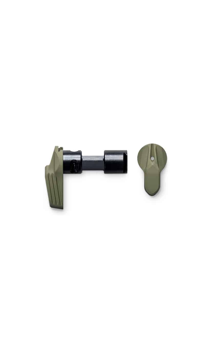 Radian Weapons Talon 45/90 ambidextrous safety selector in Radian OD finish