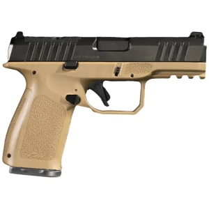 Rost Martin RM1C FDE 9mm 4in optic-ready pistol with two 10-round magazines