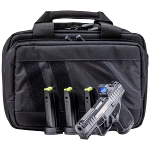 Rost Martin RM1S 9mm black pistol 3.6in barrel optic-ready Viridian RFX11 bundle