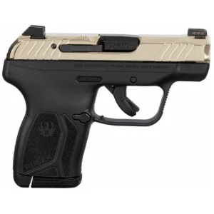 Ruger LCP MAX .380 ACP pistol with Champagne PVD slide and black polymer frame