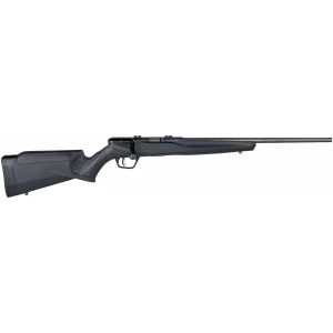 Savage B22 F .22 LR rifle 21 inch button-rifled barrel black synthetic stock