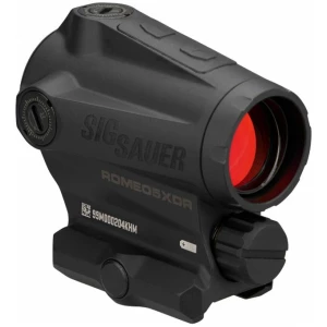 Sig Sauer ROMEO5XDR Gen II 1x20mm red dot sight, 2 MOA dot with 65 MOA circle, black