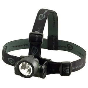 Streamlight Trident headlamp green/white LEDs with elastic and rubber hard-hat straps