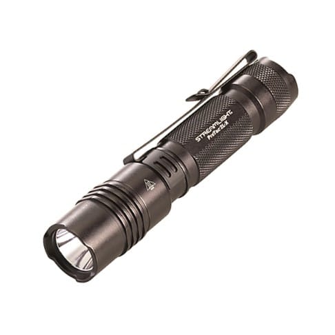 Streamlight ProTac 2L-X 500 lumen flashlight black anodized with pocket clip and nylon holster