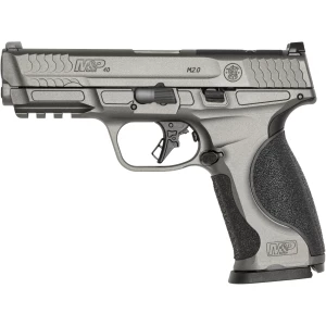 Smith & Wesson M&P M2.0 Metal pistol, .40 S&W, 4.22-inch barrel, Tungsten Gray Cerakote finish