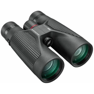 Simmons Pro Hunter 12x50 binoculars in matte black showing textured grip and eyepieces