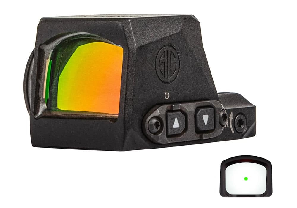 Sig Sauer ROMEO-X Compact 1x24mm 6MOA green dot reflex sight black